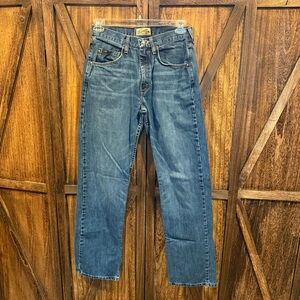 Wrangler Men's Denim Blue Straight Jeans